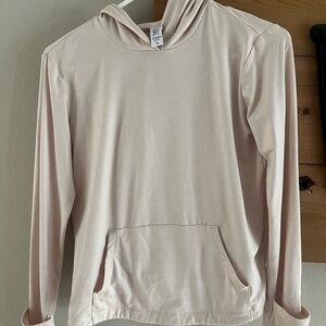 Athleta Girl Pale Blush Hooded Pullover